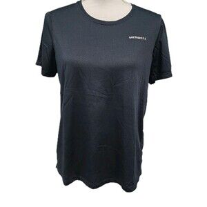 Merrell Shirt Womens Medium Short Sleeve Crew Neck Stretch Lightweight